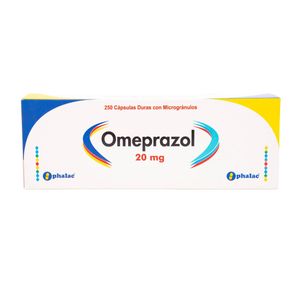 Omeprazol 20 Mg X 250 Caps