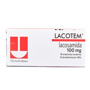 Lacotem Lacosamida 100 Mg X 28 Tabl