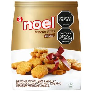 Galletas Finas Noel Vainilla X 170 Gr
